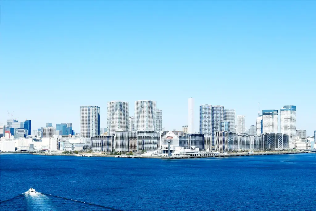 晴海フラッグの風景